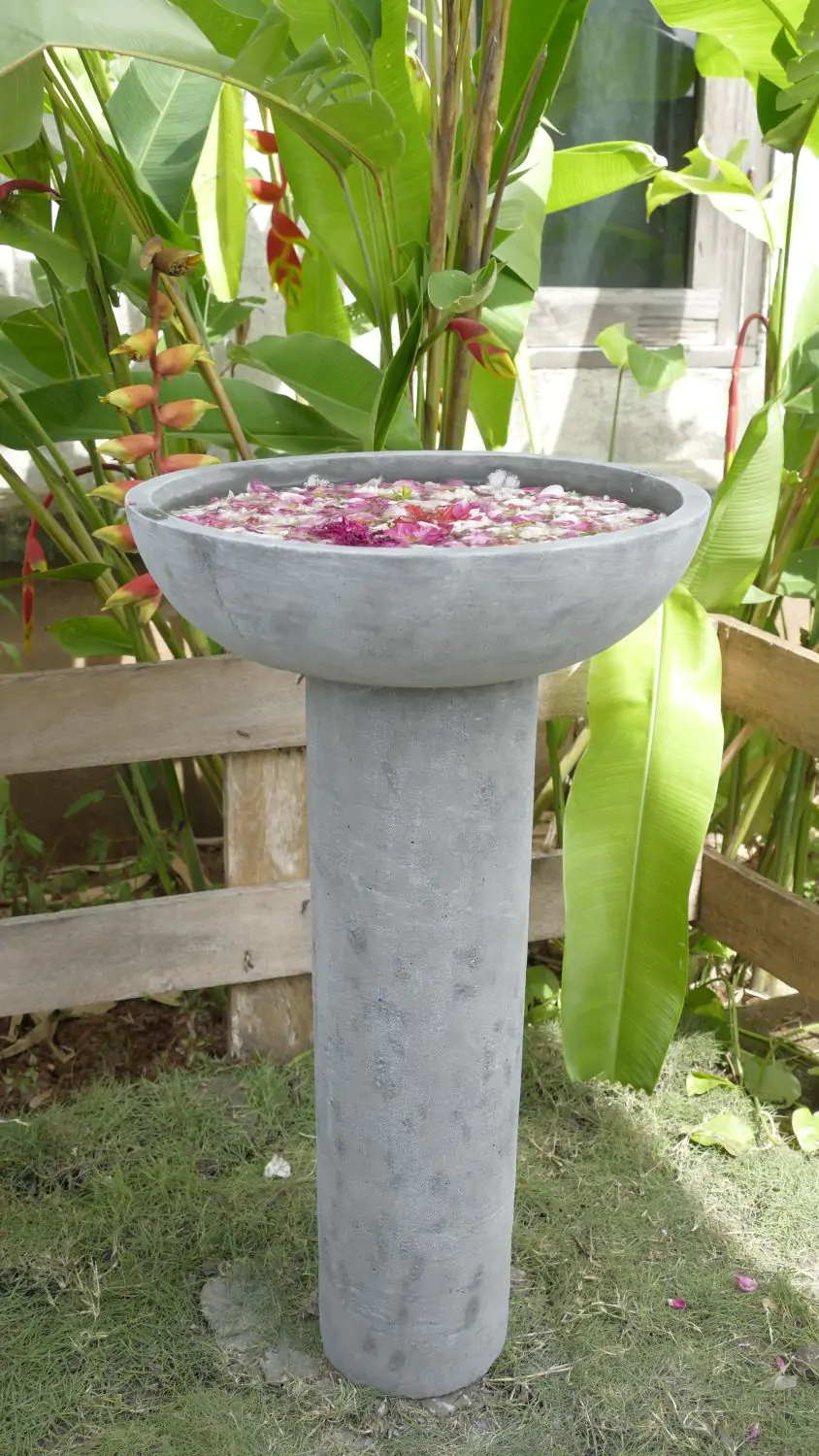  Product image 3 of the product “Palembang - Bowl, plain, Ø 40 cm | cast stone ”